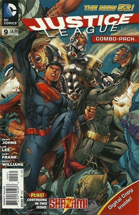 Justice League Vol. 2 (2011-2016) #9 (Combo-Pack Variant)