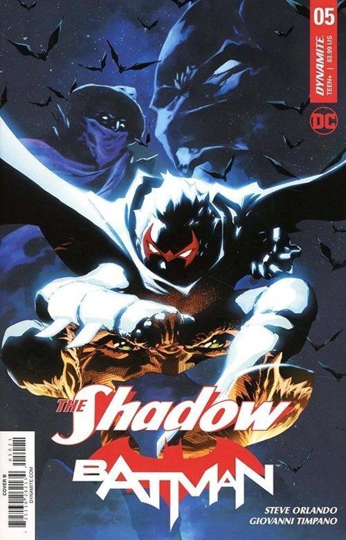 Shadow/Batman (2017) #5 of 6 (Philip Tan Variant)
