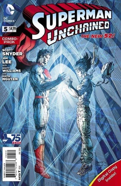 Superman Unchained (2013-2015) #5 (Combo-Pack Variant)