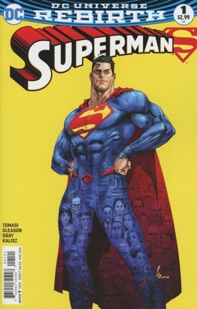 Superman Vol. 4 (2016-2018) #1 (Kenneth Rocafort Variant)