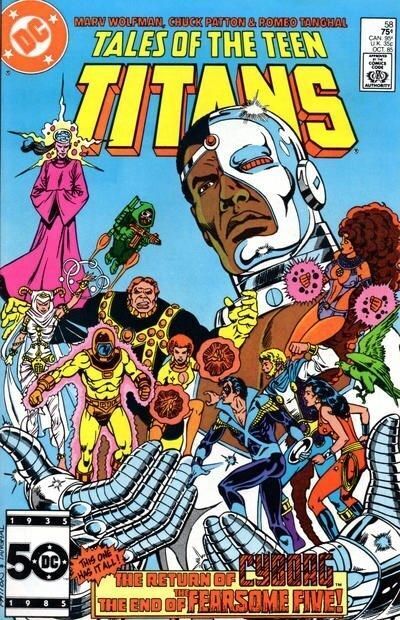 Tales of the Teen Titans (1984-1988) #58