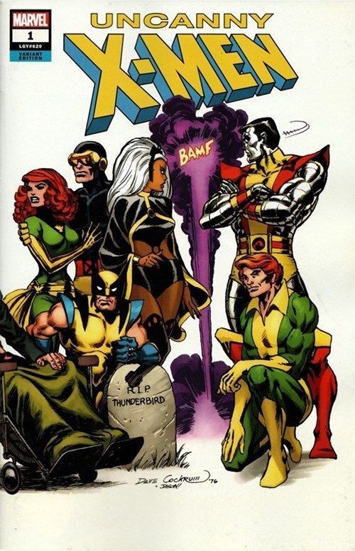Uncanny X-Men Vol. 5 (2016-2017) #1 (Dave Cockrum Variant)