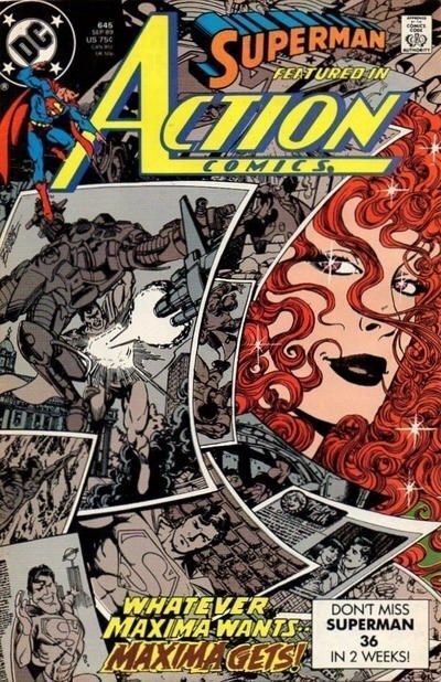 Action Comics Vol. 1 (1938-2011) #645 1st Maxima