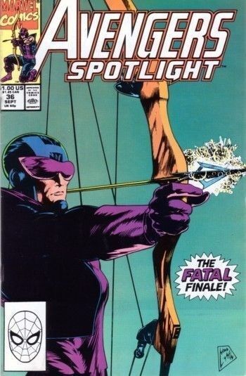 Avengers Spotlight (1989-1991) #36