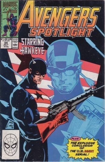 Avengers Spotlight (1989-1991) #34