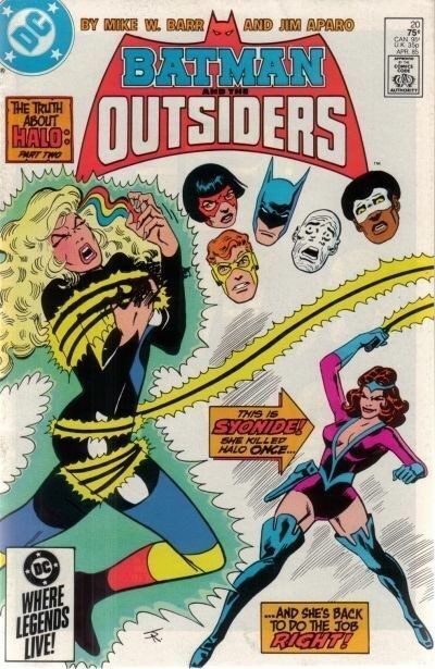 Batman & the Outsiders (1983-1986) #20