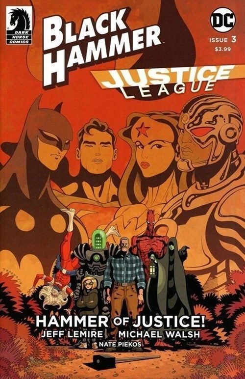 Black Hammer/Justice League - Hammer of Justice (2019) #3 of 5 (Moore Variant)