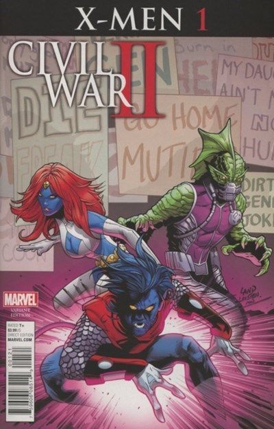 Civil War II - X-Men (2016) #1 of 4 (Greg Land Variant)