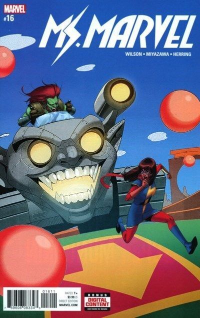 Ms. Marvel Vol. 4 (2016-2019) #16