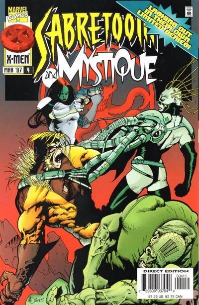 Sabretooth & Mystique (1996) #4 of 4