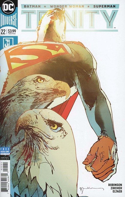 Trinity Vol. 2 (2016-2018) #22 (Bill Sienkiewicz Variant)