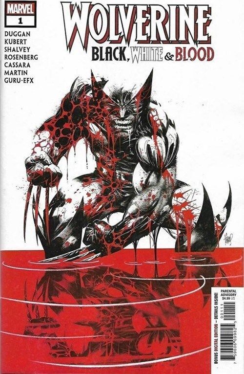 Wolverine - Black, White & Blood (2021) #1 of 4