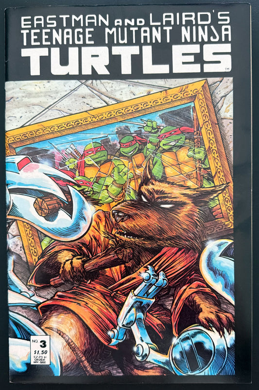 Teenage Mutant Ninja Turtles Vol. 1 #3 (1988) - 2nd print variant 