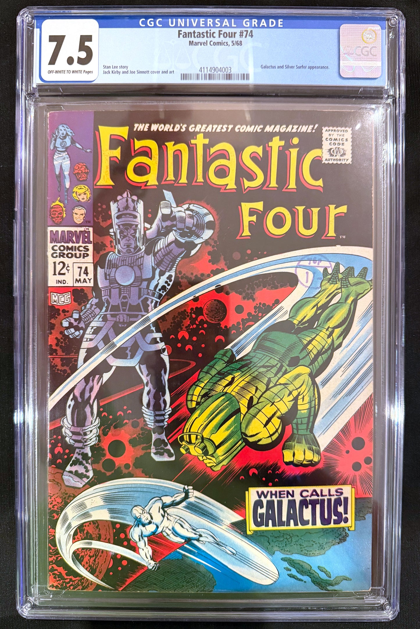 Fantastic Four Vol. 1 #74 (1968)  