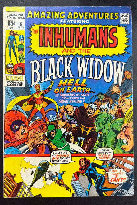 Amazing Adventures Vol. 1 #6 (1971)  