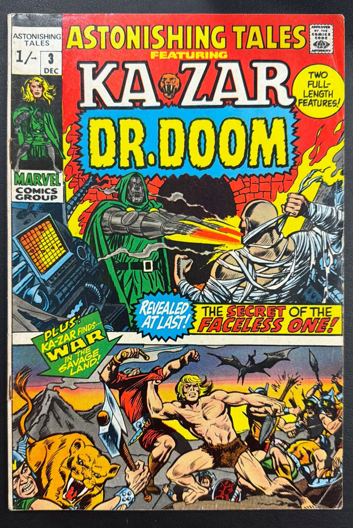 Astonishing Tales Vol. 1 #3 (1970)  