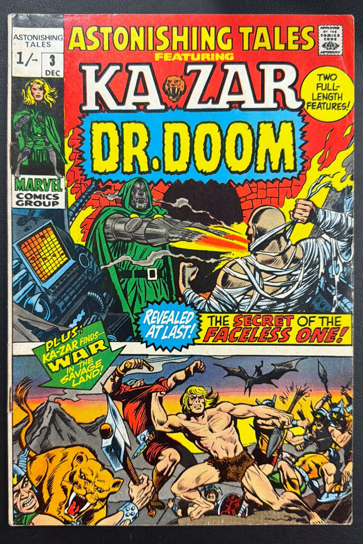 Astonishing Tales Vol. 1 #3 (1970)  