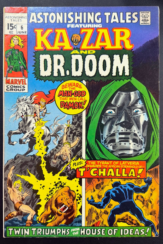 Astonishing Tales Vol. 1 #6 (1971)  - 1st appearance of Bobbi Morse (Mockingbird)