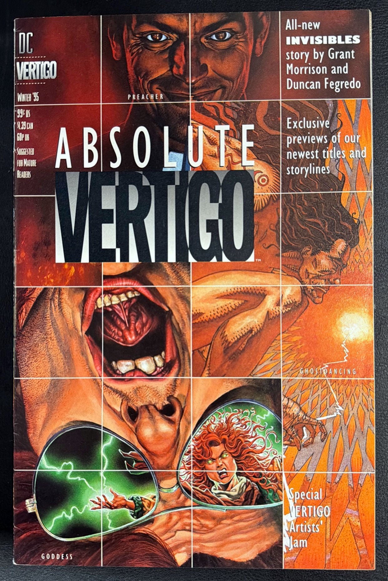 Absolute Vertigo Vol. 1 #1 (1995)  - 1st appearance of Preacher