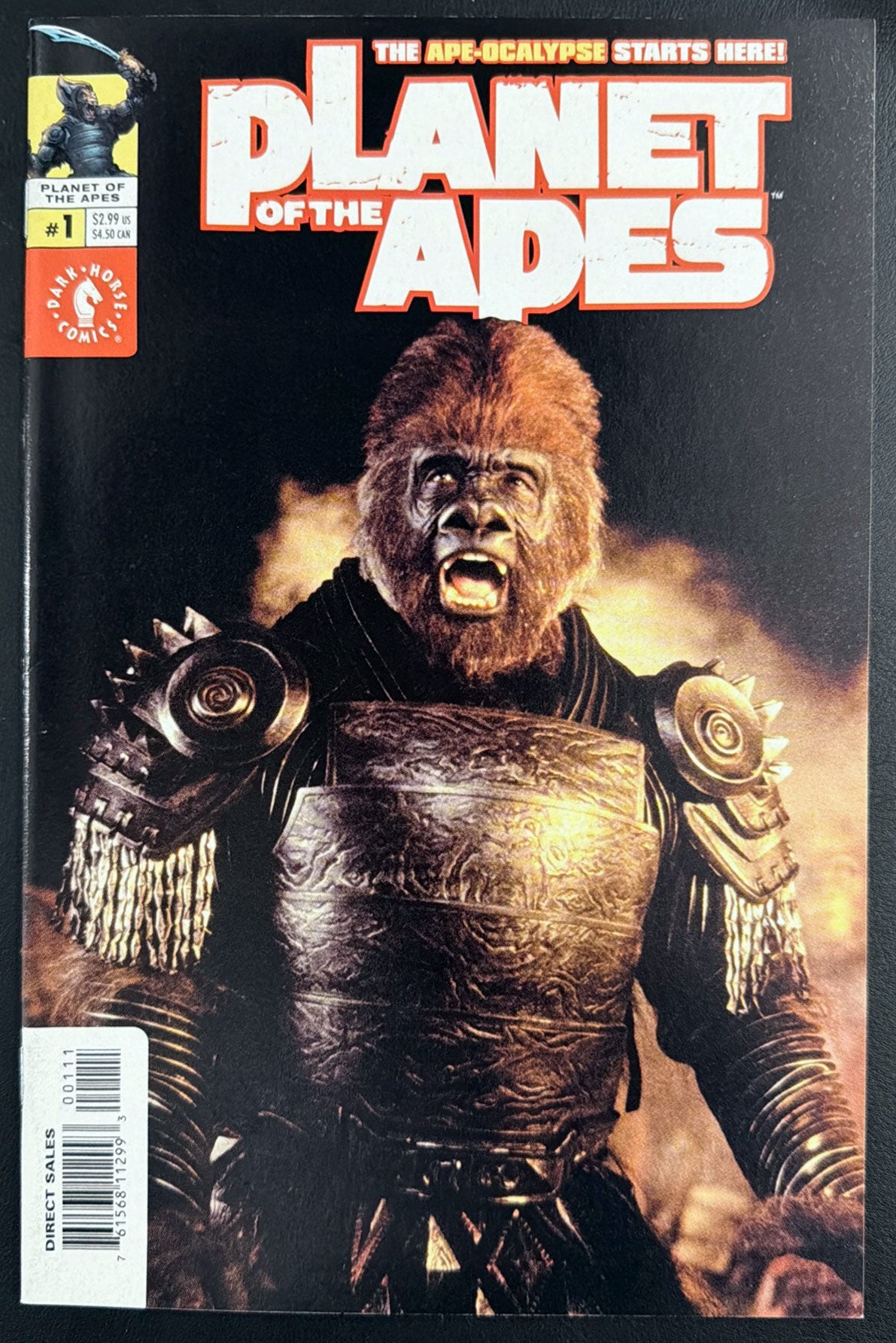 Planet of the Apes Vol. 1 #1 (2001) - Photo variant 