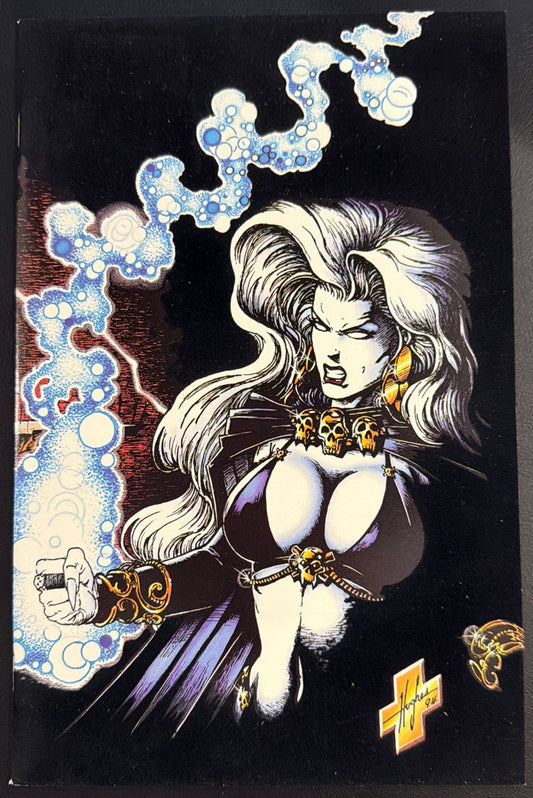 Lady Death II: Between Heaven and Hell Vol. 1 #1 (1995) - Black Velvet variant 