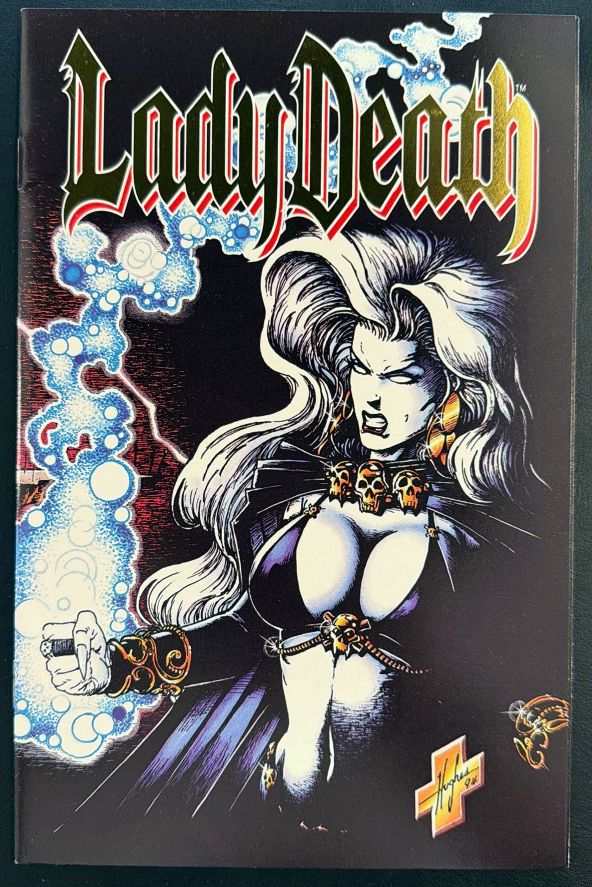 Lady Death II: Between Heaven and Hell Vol. 1 #1 (1995) - Commemorative variant 