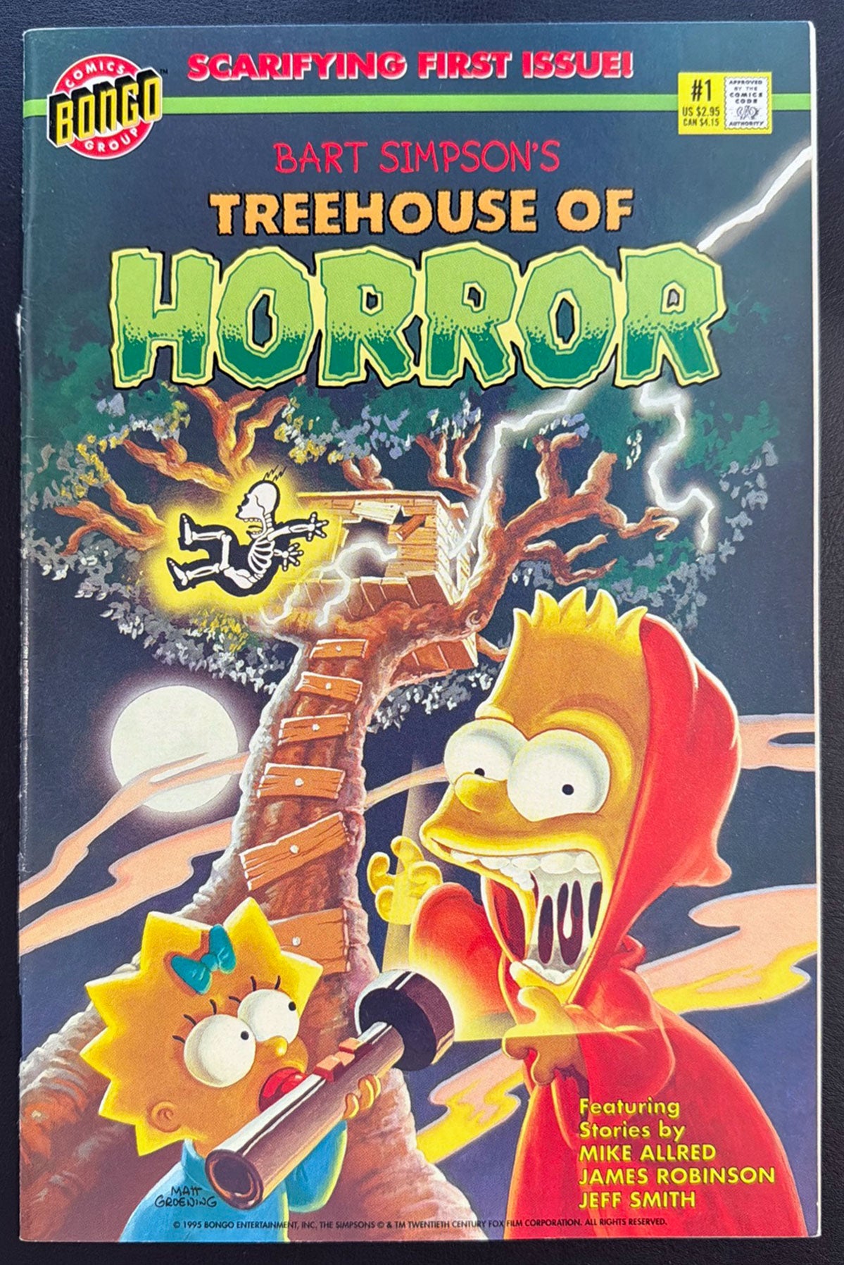 Bart Simpson's Treehouse of Horror Vol. 1 #1 (1995)  