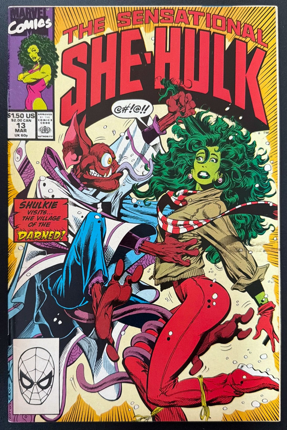 The Sensational She-Hulk Vol. 1 #13 (1990)  