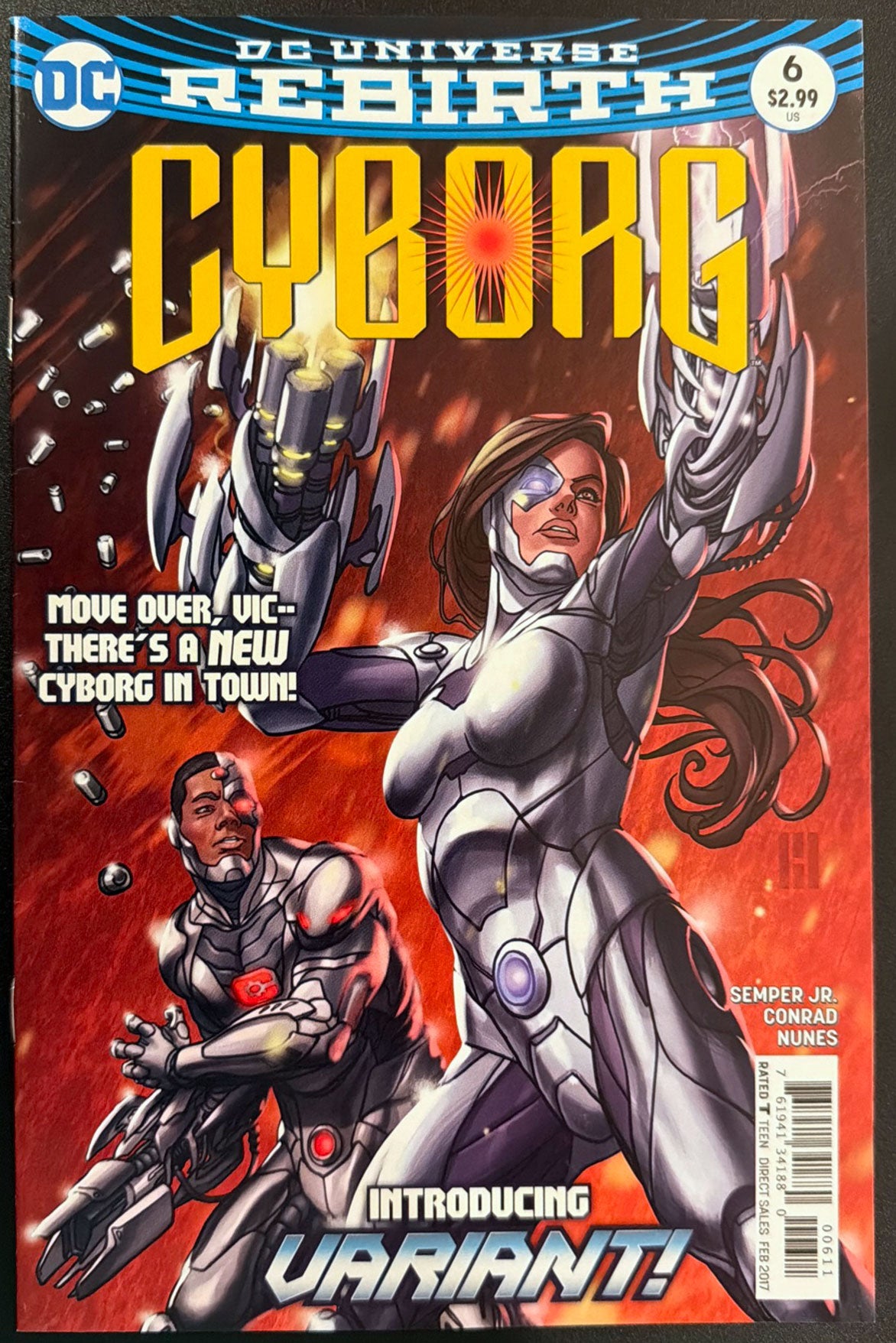 Cyborg Vol. 2 #6 (2017)  