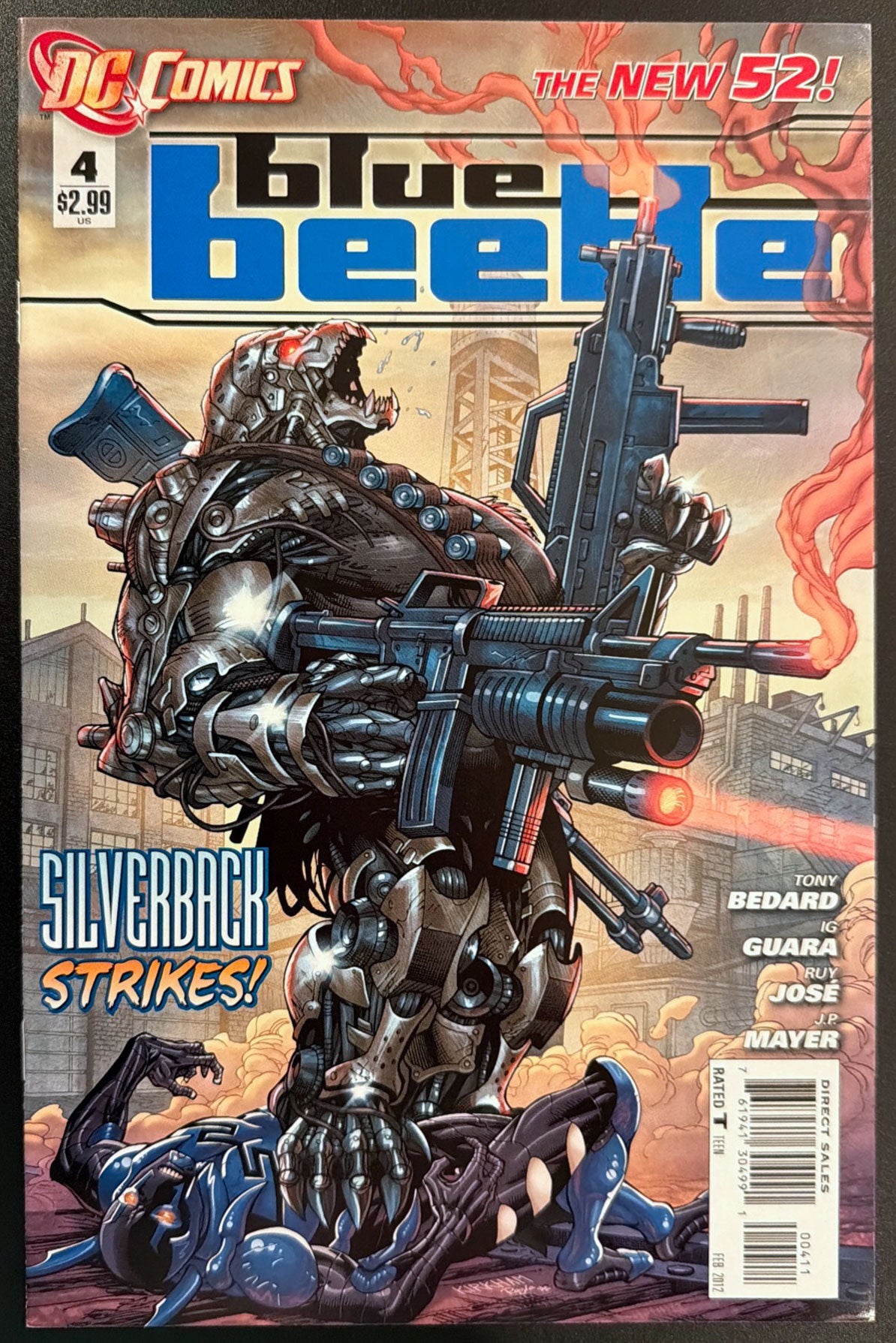 Blue Beetle Vol. 3 #4 (2012)  