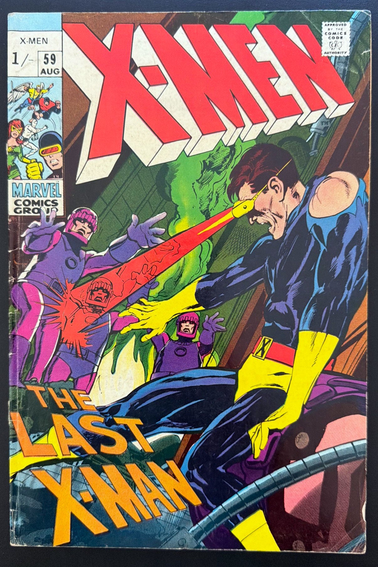 Uncanny X-Men Vol. 1 #59 (1969)  - 1st appearance of Karl Lykos