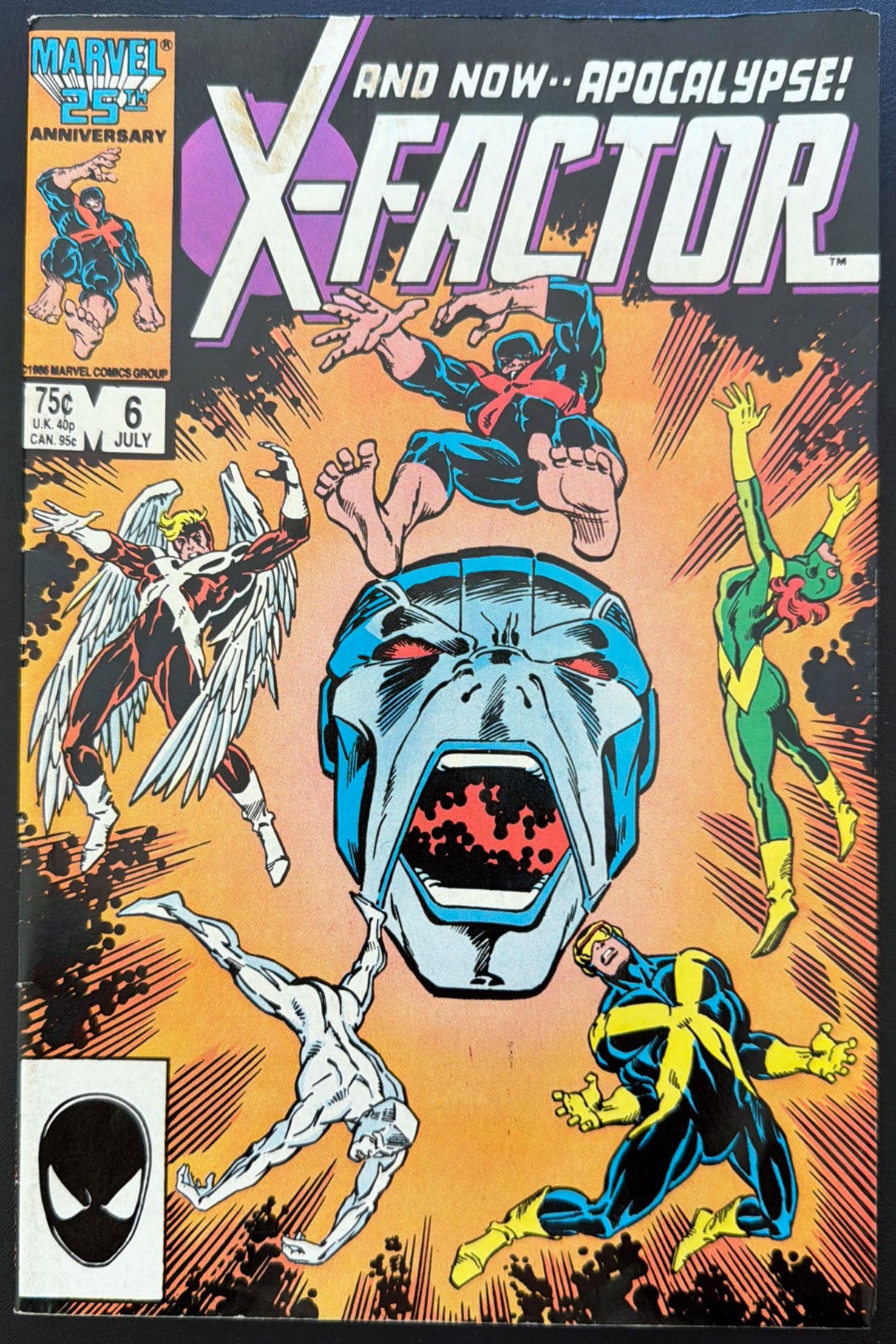 X-Factor Vol. 1 #6 (1986)  - 1st appearance of Apocalypse