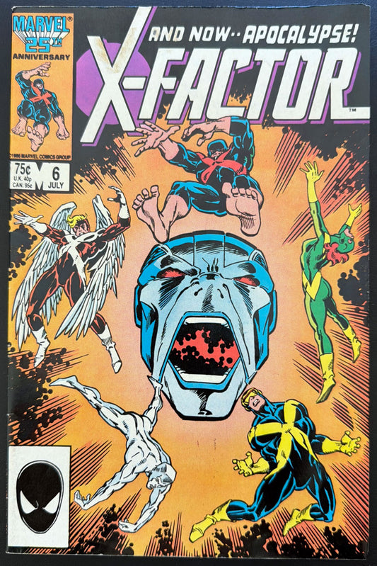 X-Factor Vol. 1 #6 (1986)  - 1st appearance of Apocalypse