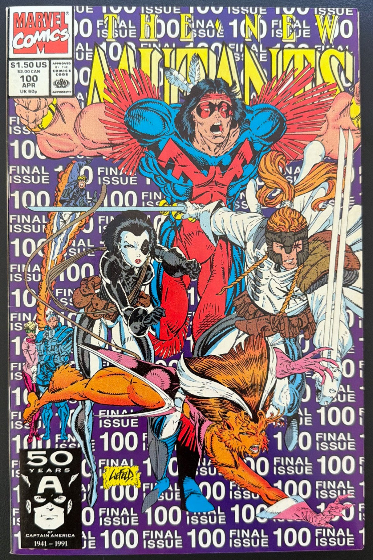 New Mutants Vol. 1 #100 (1991)  - 1st appearance of X-Force