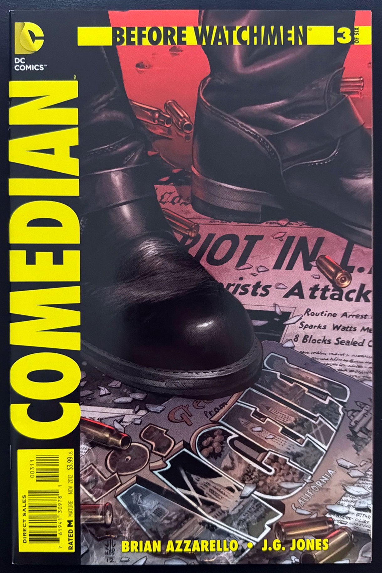Before Watchmen: Comedian Vol. 1 #3 (2012)  