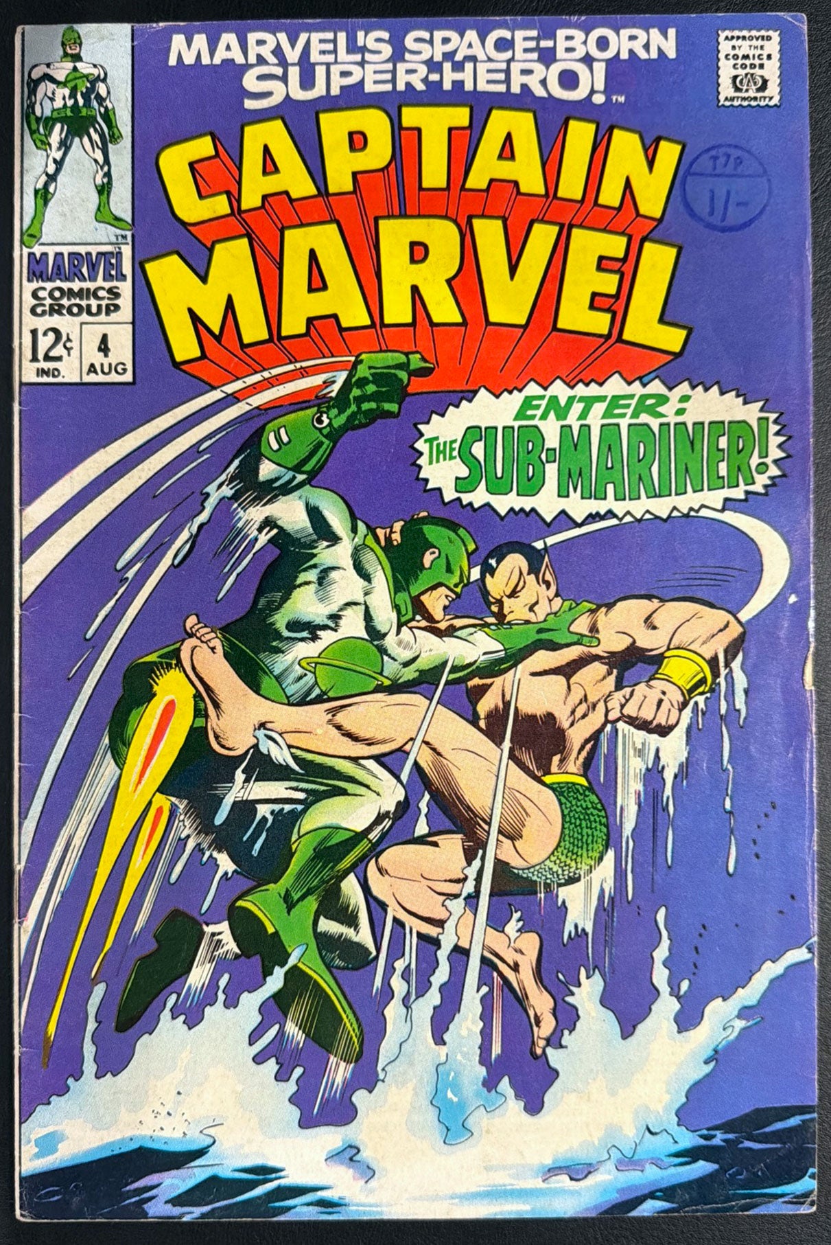 Captain Marvel Vol. 1 #4 (1968)  