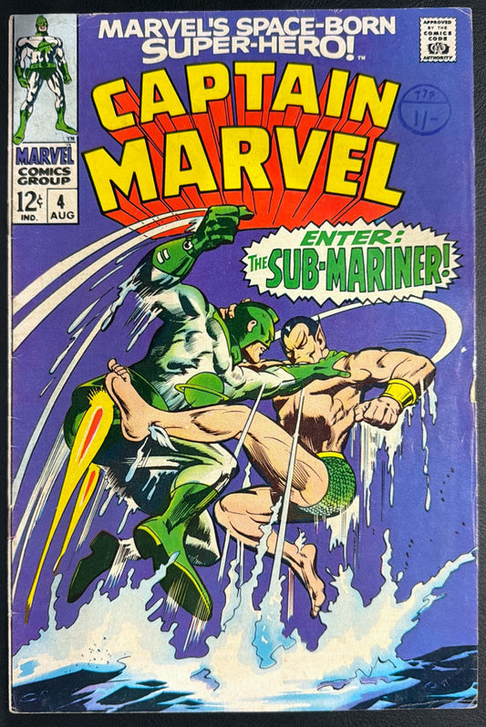 Captain Marvel Vol. 1 #4 (1968)  