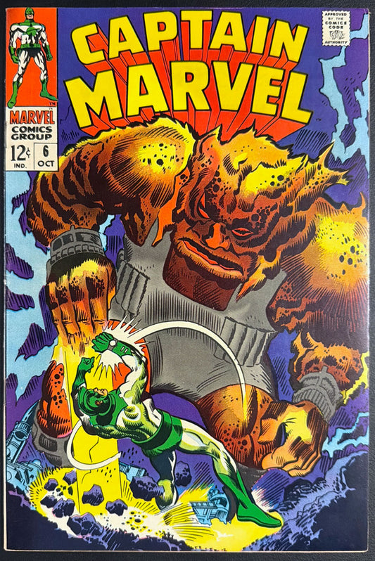 Captain Marvel Vol. 1 #6 (1968)  