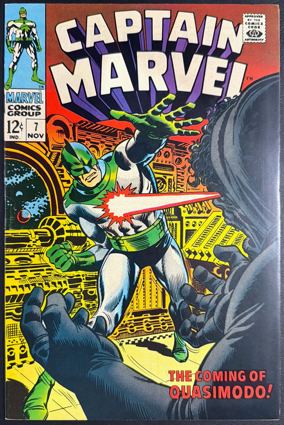 Captain Marvel Vol. 1 #7 (1968)  