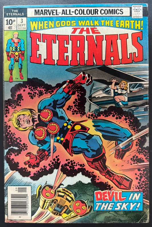 The Eternals Vol. 1 #3 (1976)  - 1st appearance of Sersi