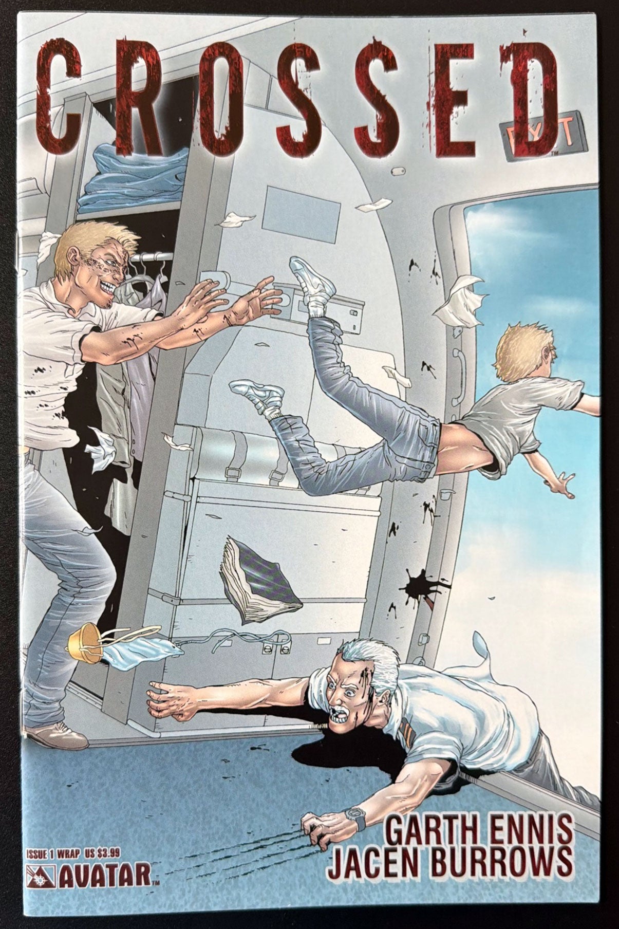 Crossed Vol. 1 #1 (2008) - Wrap variant 