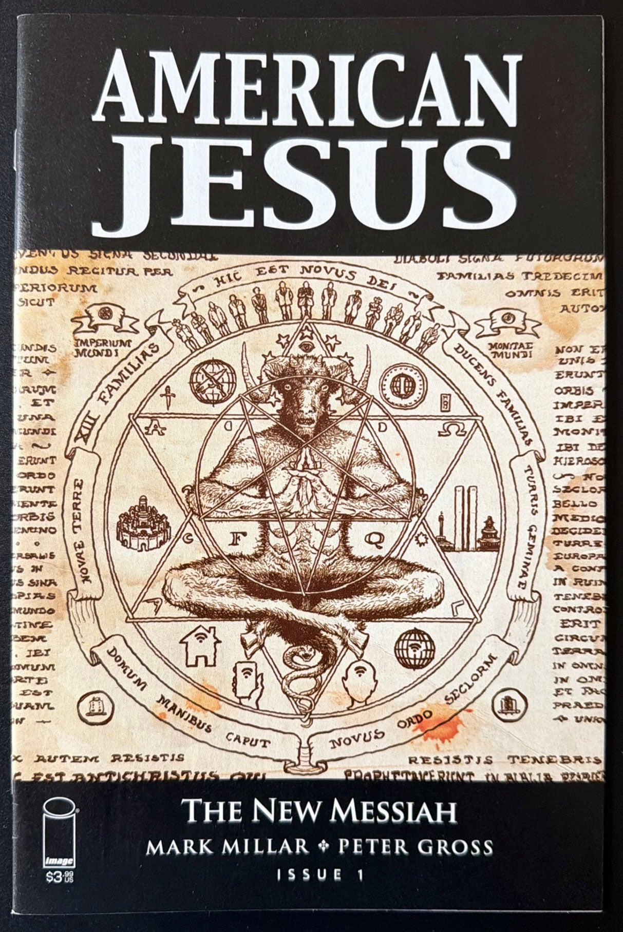 American Jesus: The New Messiah Vol. 1 #1 (2019) - Cover B variant 