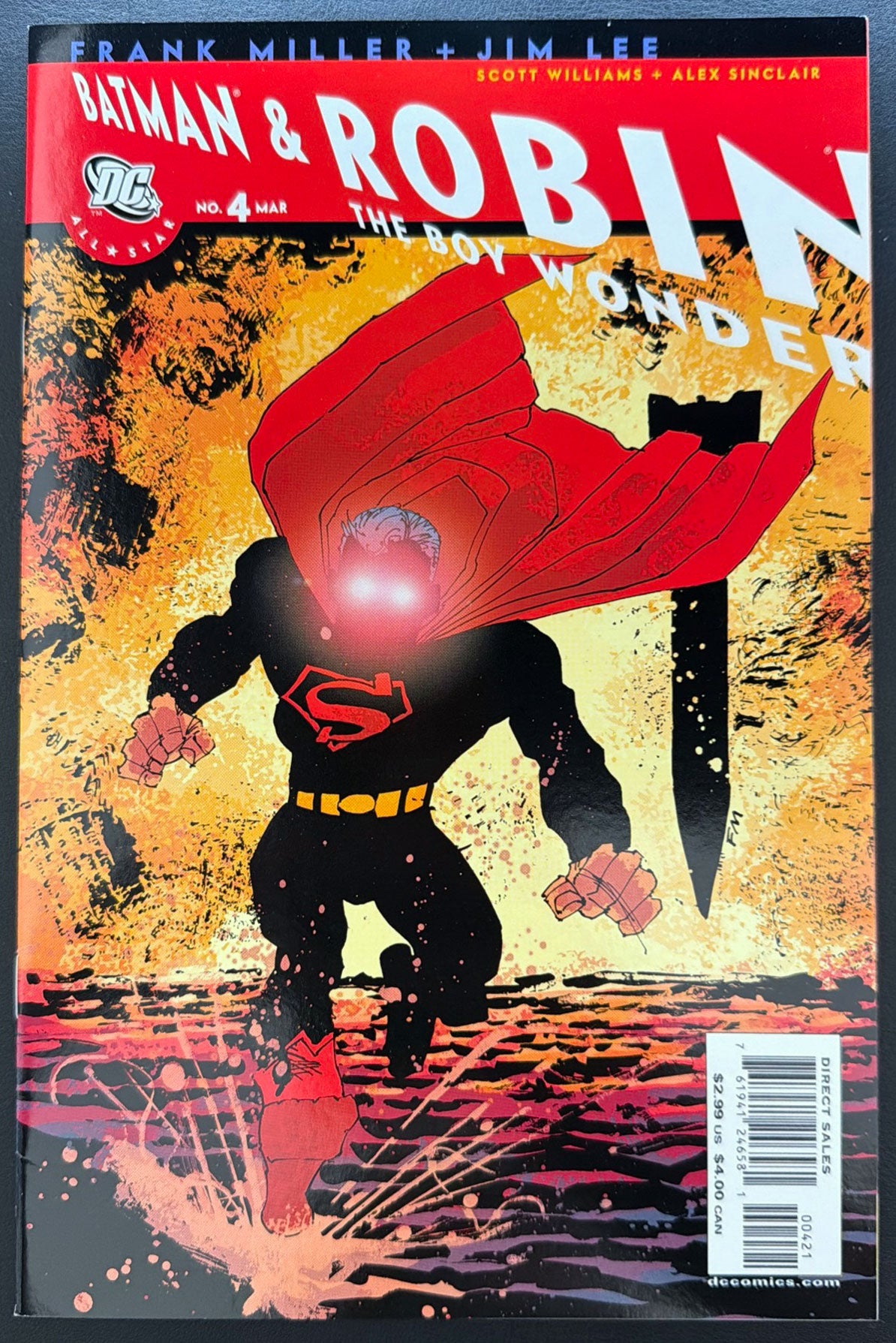 All Star Batman & Robin, The Boy Wonder Vol. 1 #4 (2006) - Frank Miller variant 