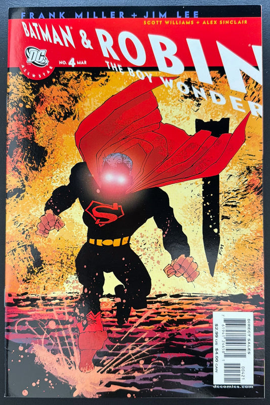 All Star Batman & Robin, The Boy Wonder Vol. 1 #4 (2006) - Frank Miller variant 