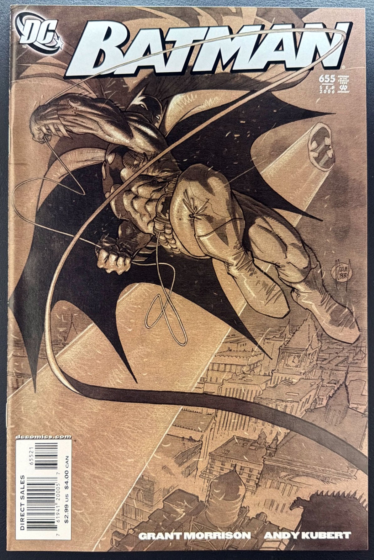 Batman Vol. 1 #655 (2006) - 1:10 Kubert variant - 1st appearance of Damian Wayne