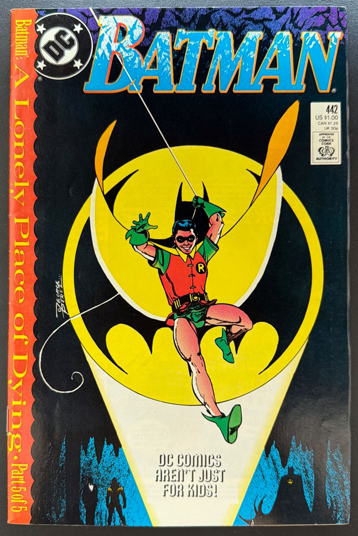 Batman Vol. 1 #442 (1989)  - 1st appearance of Tim Drake as Robin