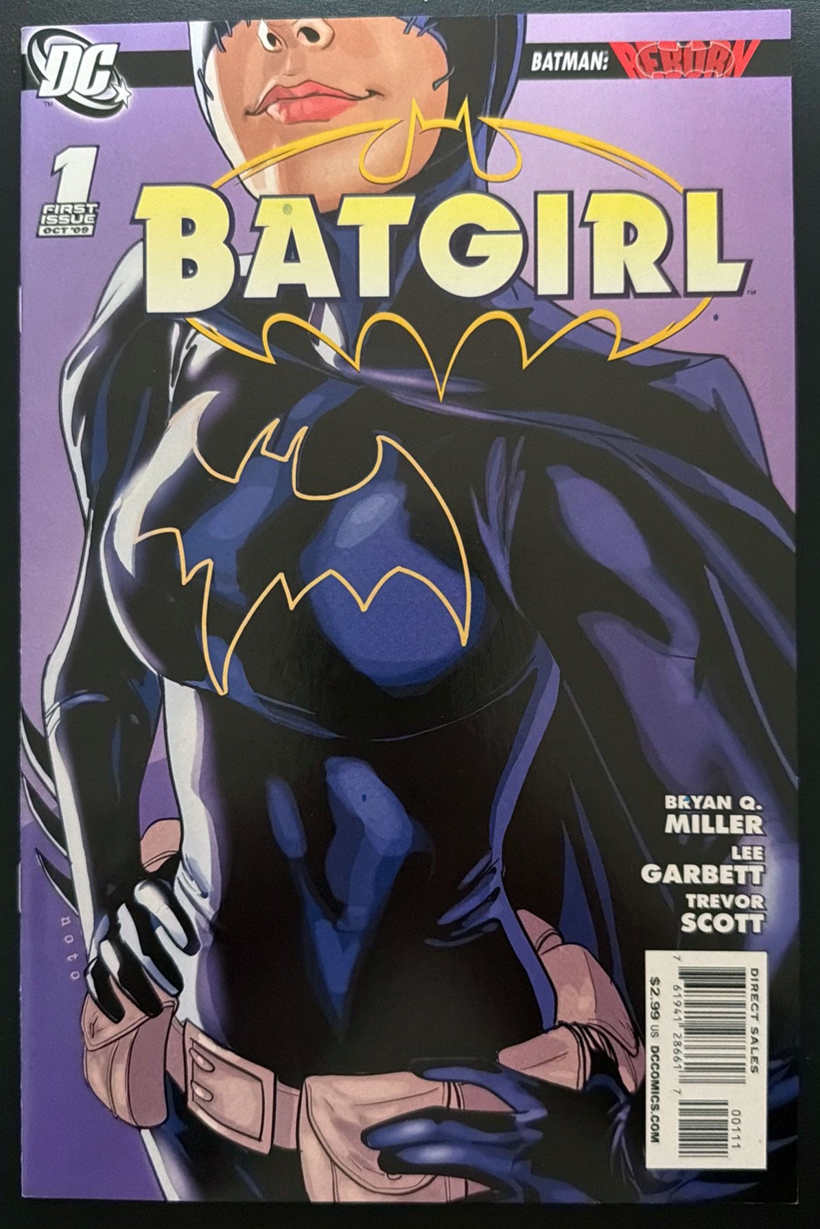 Batgirl Vol. 3 #1 (2009)  - 1st appearance of Stephanie Brown as Batgirl