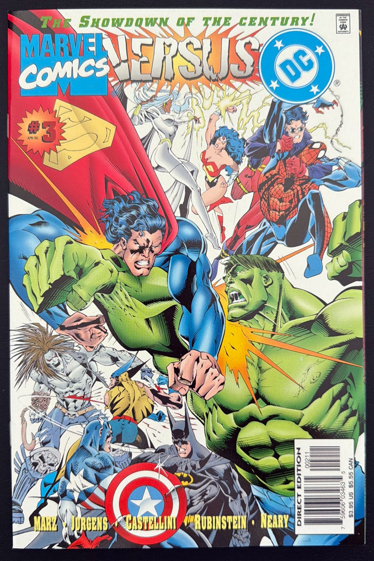 Marvel Versus DC/DC Versus Marvel Vol. 1 #3 (1996)  