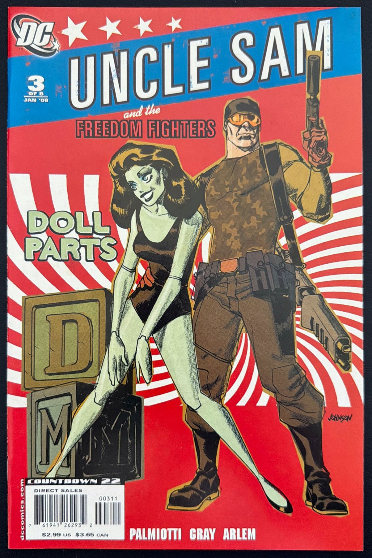 Uncle Sam and the Freedom Fighters Vol. 2 #3 (2008)  