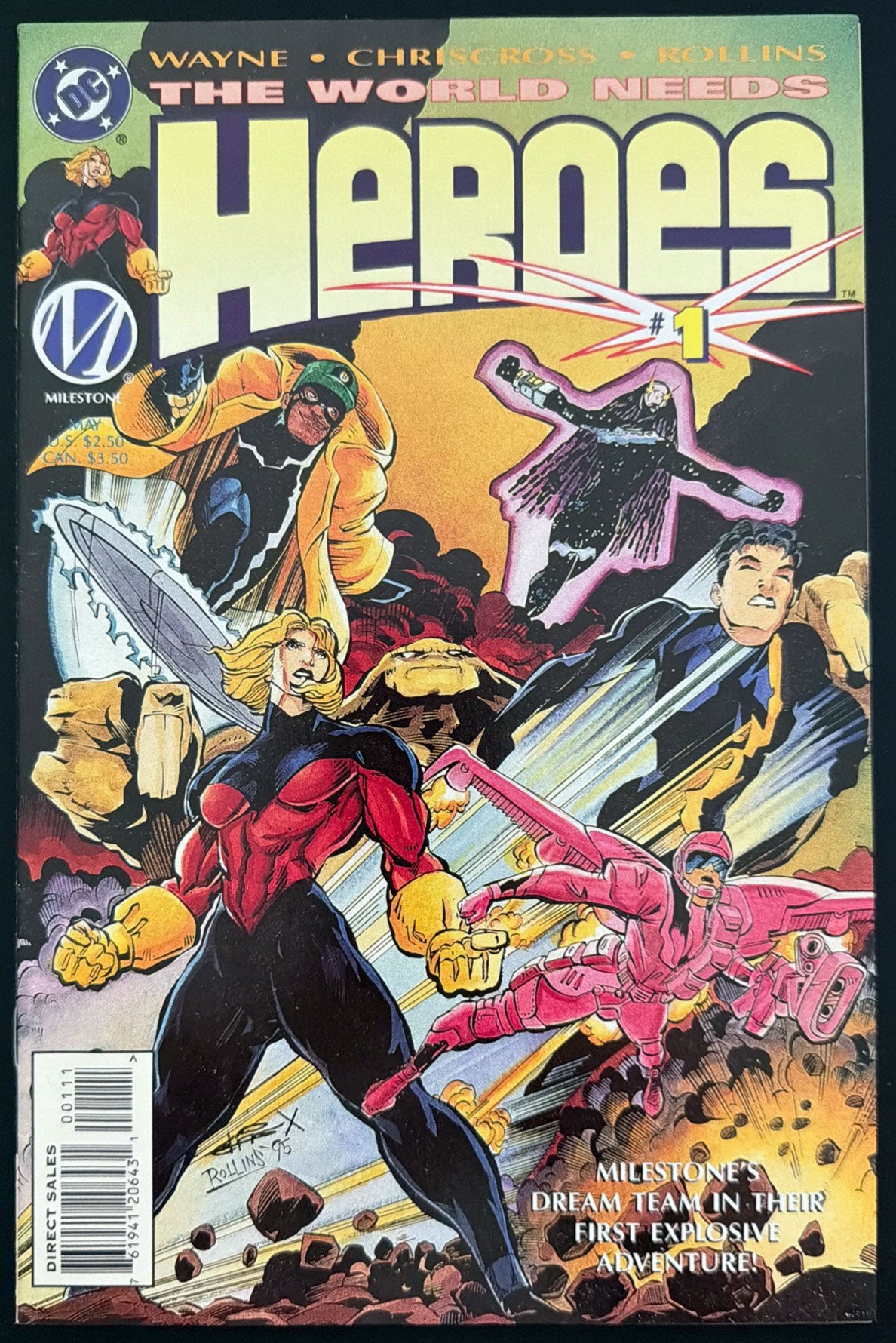 The World Needs Heroes Vol. 1 #1 (1996)  